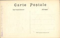 CPA Militaria Guerre Senlis Une Rue Incendiee