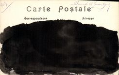 CPA Militaria Aspect de Ville Neuve Chapelle Apres le Depart des Barbares