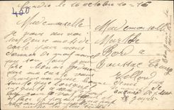 CPA Militaria Poilu Femme 