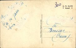 CPA Militaria La Guerre de dentelles