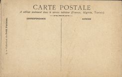 VINTAGE POSTCARD Militaria July 14th  1880 Distribution of the flags