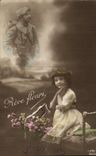 CPA Militaria Bonne Fleuri Enfant