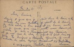 CPA Militaria Femme lorraine 