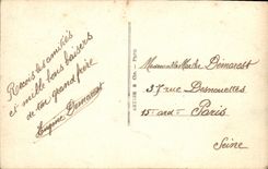 VINTAGE POSTCARD Militaria Hello Went war as to the war Ca Ca goes will go J hopes