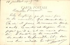 VINTAGE POSTCARD Militaria Clermont in Argonne Seen D together