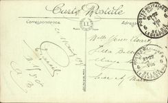 VINTAGE POSTCARD Militaria In Belgium Church of Pervyse