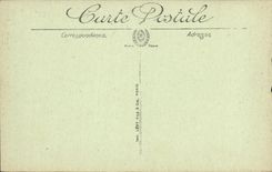 VINTAGE POSTCARD Militaria St Jean Vines Triforum