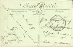 VINTAGE POSTCARD Militaria Nieuport War a street