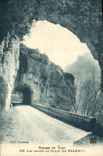CPA Militaria Gorges du Tarn Les tunnels au Cirque des Beaumes