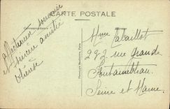CPA Militaria Guerre Bombardement de Compiegne Maisons du Boulevard Gambetta 