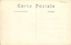 VINTAGE POSTCARD Militaria Battles of the Marne the cellar sommeille
