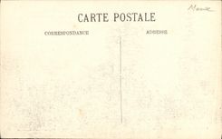 VINTAGE POSTCARD Militaria Battles of the Marne Sommeille Rue of large pre