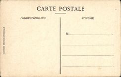 VINTAGE POSTCARD Militaria Rheims the Cathedral after the war