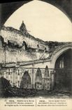 VINTAGE POSTCARD Militaria Battles of the Marne Marurupt Interieur of L church after the bombardment