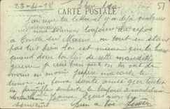 VINTAGE POSTCARD Rheims In its Annces de Bombardements Entered of the street Neufchatel Militaria Refreshment bar