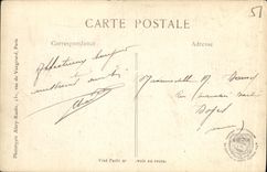 VINTAGE POSTCARD Vienna the Castle District Bombards