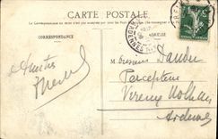 VINTAGE POSTCARD Camp of Trawl nets the Plain taken of the Southern Lighthouse of the battery D Militaria experiment