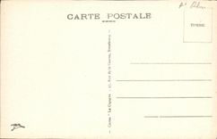 Curiosidad historica de Mulhouse de la POSTAL de la VENDIMIA un emblema para el castigo del chisme malevolo
