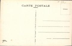 Vuelta de Mulhouse de la POSTAL de la VENDIMIA del diablo