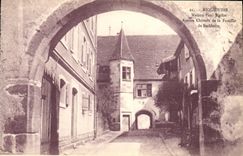 CPA Riquewihr Maison Paul Sigrist Ancien chateau de la famille de Berkheim