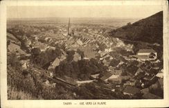 CPA Thann Vue Vers La Plaine