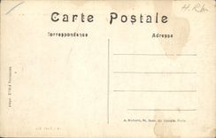 VINTAGE POSTCARD Thann the Great War Some Houses reached by the bombardment Street of Masseveaux