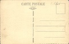 VINTAGE POSTCARD Thann L Church Holy Thiebaut Stalls