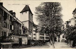 VINTAGE POSTCARD Mulhouse Turn of Nesle