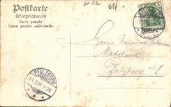 La POSTAL Colmar de la VENDIMIA que considera tiene pajaro del vuelo D