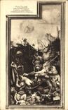 Tentacion de Colmar Matias Grunewald de la POSTAL de la VENDIMIA de St Antonio