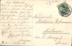 POSTAL Colmar Rapp Platz de la VENDIMIA