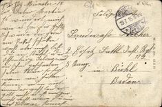 VINTAGE POSTCARD Stossweier im Munstertal