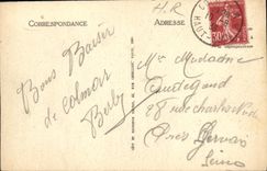 La POSTAL Colmar de la VENDIMIA coloca Rapp y la catedral