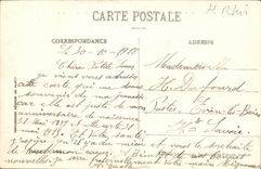 VINTAGE POSTCARD Dannemarie the Viaduct Bombards by the Germans Militaria May 31st  1915