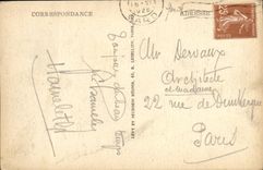 CPA Saint Gilles L Eglise Porche du Lateral