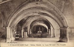 CPA Saint Gilles Du Gard Basilique Abbatiale Vue d ensemble