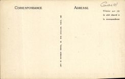 VINTAGE POSTCARD Villeneuve Avignon the Castle L Entered