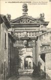 VINTAGE POSTCARD Villeneuve Avignon Couvent of the Carthusian monks Carries D entered Vue interior