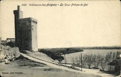 VINTAGE POSTCARD Villeneuve Avignon Lour Philippe the Beautiful one