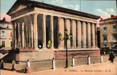 CPA Nimes La Maison Corree