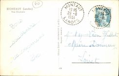 VINTAGE POSTCARD Montaut View