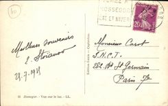 VINTAGE POSTCARD Hossegor Seen On the Lake