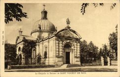 VINTAGE POSTCARD La Chapelle of the Cradle of Vincent Saint Of Paul