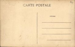 Agua caliente de la fuente D de Dax de la POSTAL de la VENDIMIA