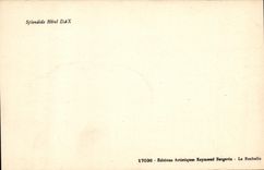 Hotel esplendido de Dax de la POSTAL de la VENDIMIA