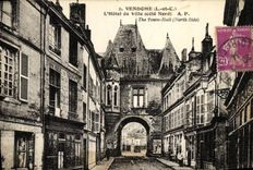 CPA Vendome L Hotel de Ville Cote Nord Fabrique de Vannerie