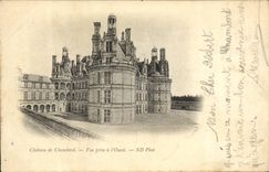 CPA Chambord Le Chateau Vue Prise a L Ouest
