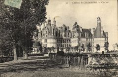 CPA Chambord Le Chateau Cote Est