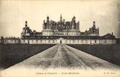CPA Chambord Le Chateau Facade Meridionale