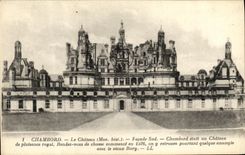 CPA Chambord Le Chateau Facade Sud 
